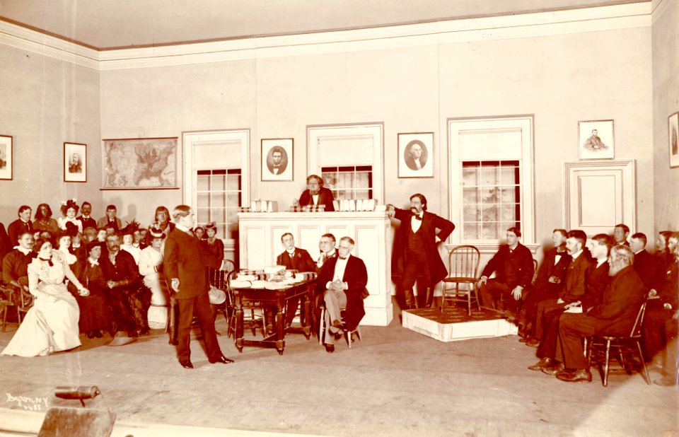 A scene from The Cowboy and the Lady (SAYRE 12734)