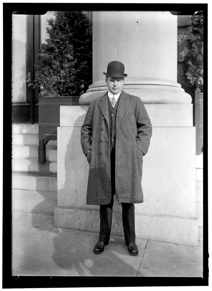 COX, JAMES MIDDLETON. REPRESENTATIVE FROM OHIO, 1909-1913 LCCN2016864137