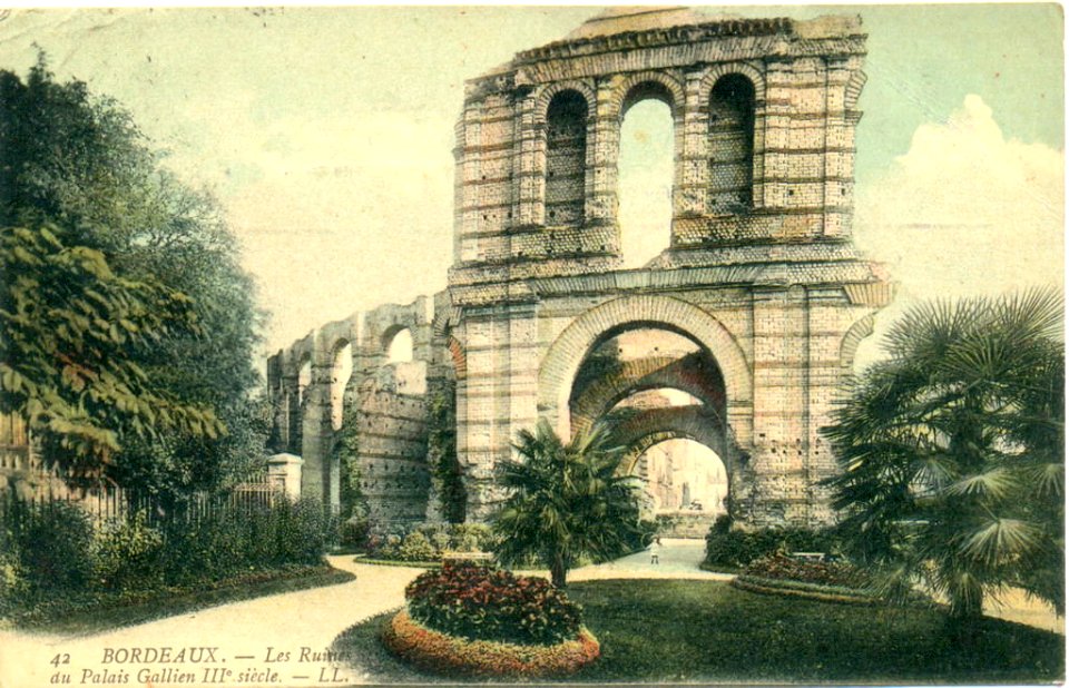 CP Bx Ruines du palais Gallien