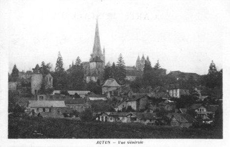 CP Autun Vue Générale