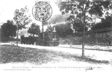 CP Chemin de fer Route de Foulain à Villiers-sur-Suize photo
