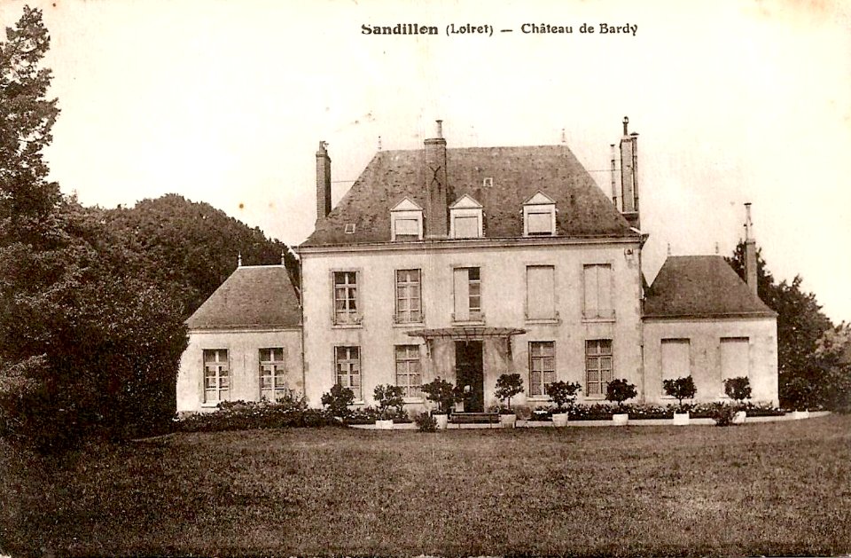 CP Château de Bardy. Sandillon, Loiret, France