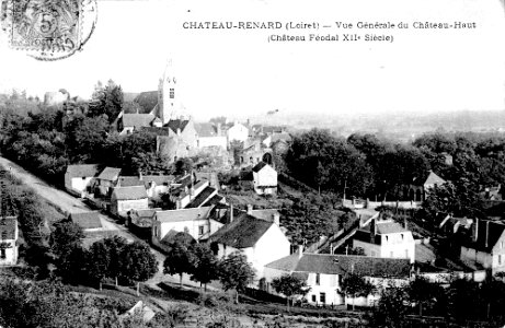 CP Château-Renard vue générale