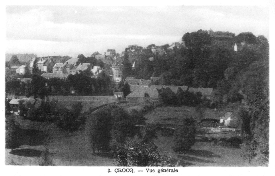 CP Crocq vue générale 2