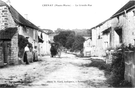 CP Crenay La Grande-Rue