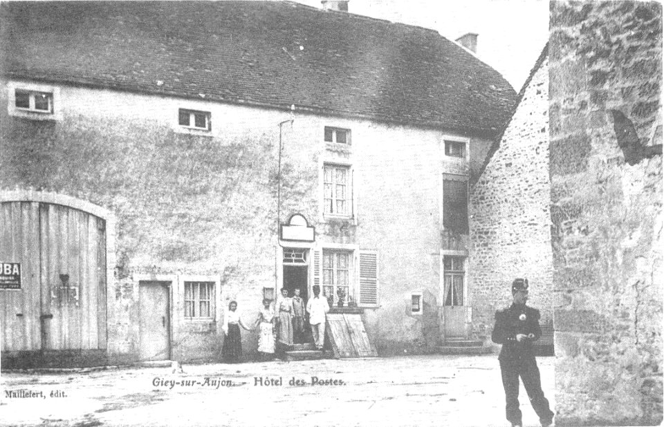 CP Giey-sur-Aujon Hôtel des Postes
