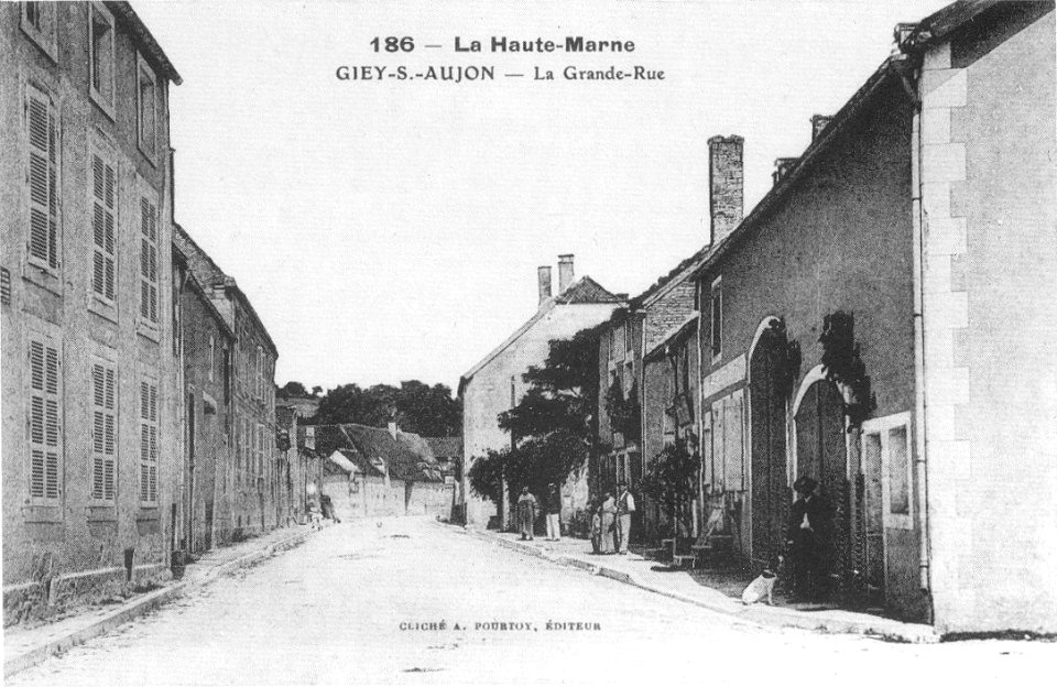 CP Giey-sur-Aujon La Grande-Rue