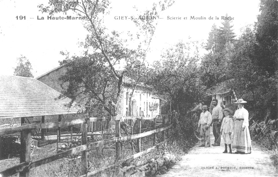 CP Giey-sur-Aujon Scierie et Moulin de la Roche