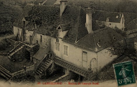 CP maison de G Sand