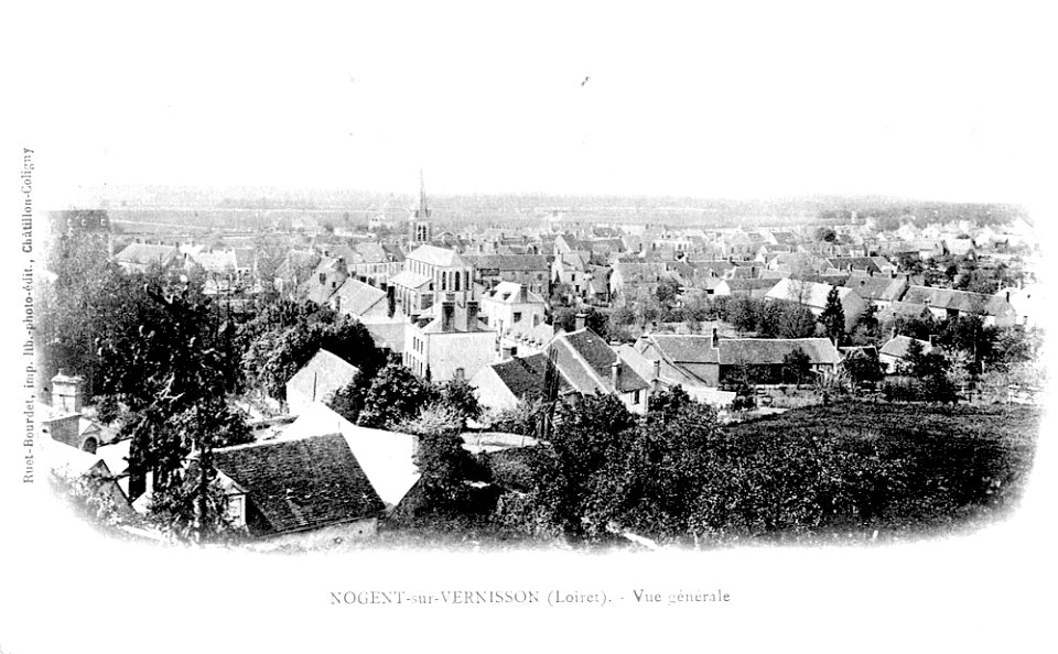 CP Nogent-sur-Vernisson vue générale