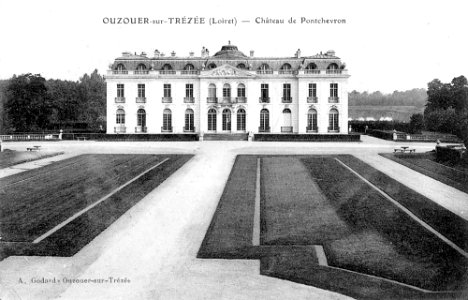 CP Ouzouer-sur-Trézée château de Pontchevron 2 photo