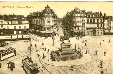 CP Orléans Place du Martroi