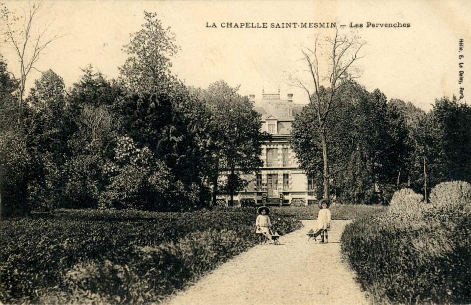 CP. Château des Pervenches. La Chapelle-Saint-Mesmin
