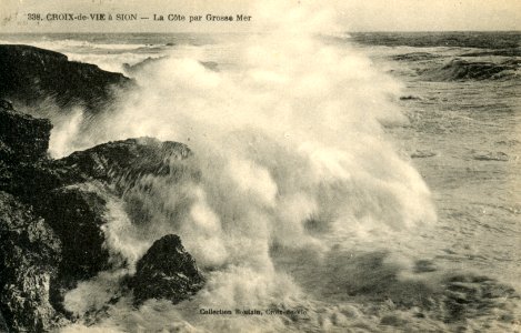 CPA Boutain Sion grosse Mer