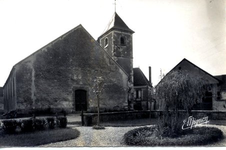 CPA Eglise chailley 5