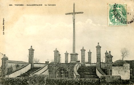 CPA Sallertaine Calvaire