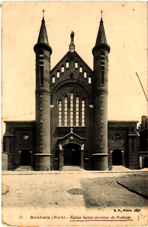 CPA Saint-Antoine-de-Padoue de Roubaix