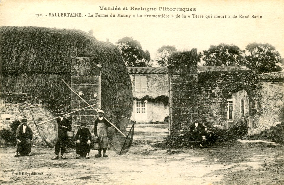 CPA Sallertaine Ferme Mauny
