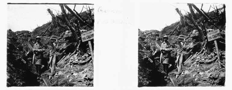 Craonne. X de Massia - Fonds Berthelé - 49Fi920