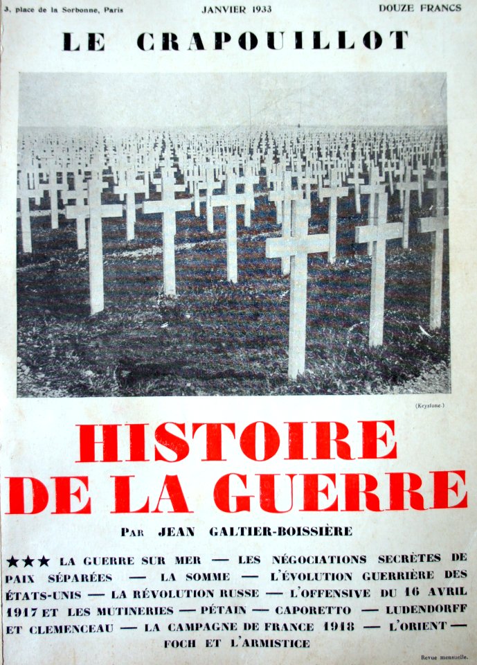 Crapouillot janvier 1933