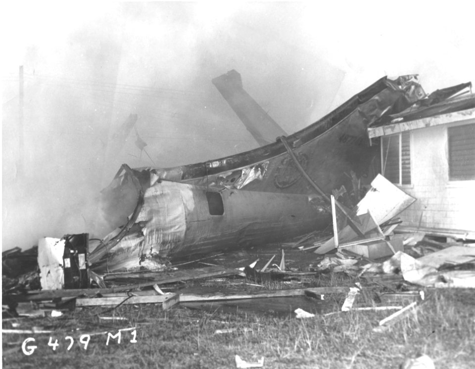 Crash of 44-87741 - Capt Bartley's home (131217-F-XX000-003)