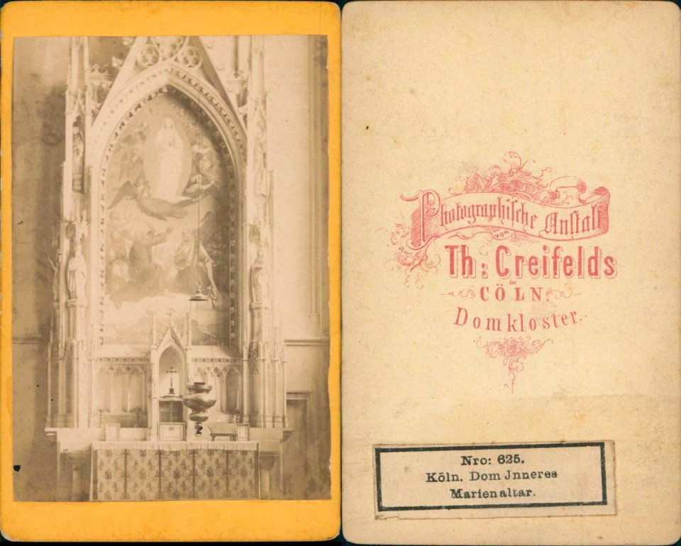 Creifelds, Theodor - Kölner Dom, Marienaltar, um 1875 (uncropped)
