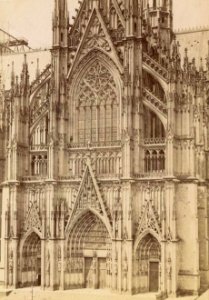 Creifelds, Theodor - Kölner Dom, Südportal, um 1870