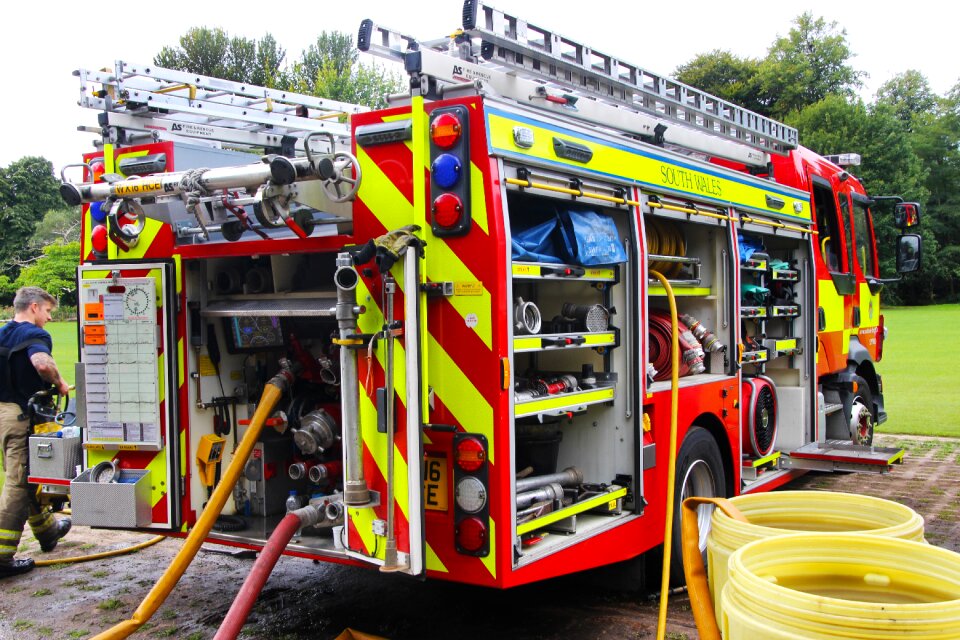 Truck engine rescue