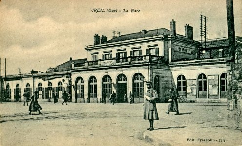 CREIL - La gare
