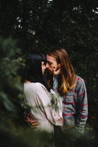 Outdoor people couple