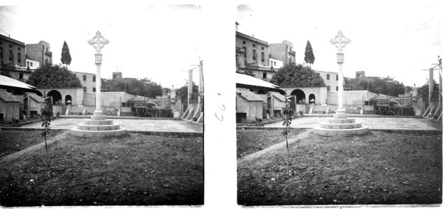 Creu de terme a l ' Illa Santacana
