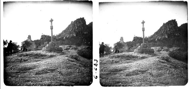 Creu de terme a Santa Maria de Cervelló