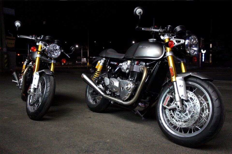 Mini moto vehicle triumph