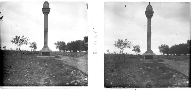 Creu de terme al camí de Granyena de Segarra