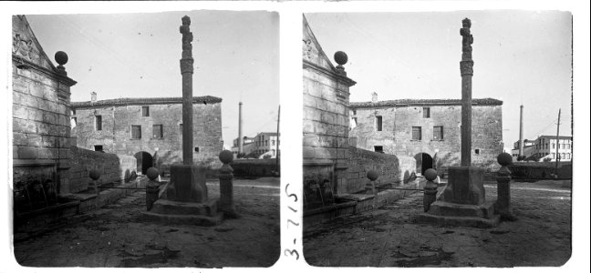 Creu de terme de costat i font