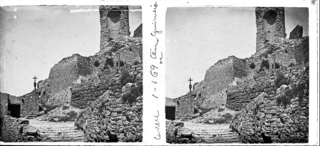 Creu de terme del castell de Guimerà