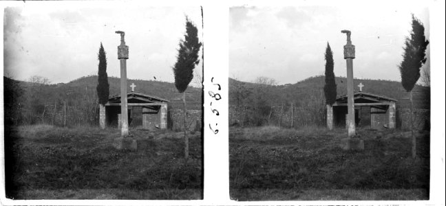 Creu del cementiri de Vilanova de Meià