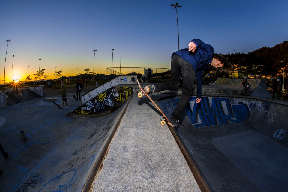 Skateboard extreme sport florianopolis