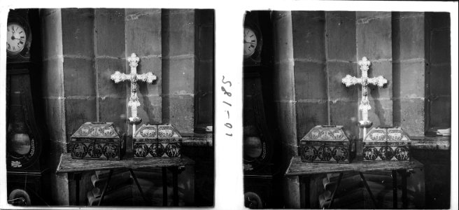 Creu processional i arquetes de la catedral de Tortosa
