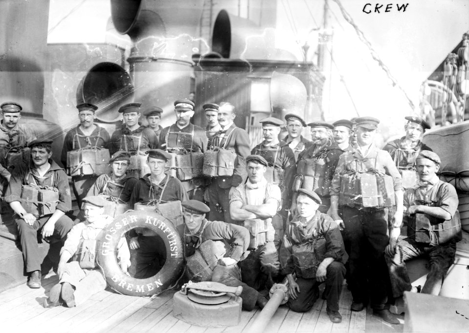 Crew of SS Grosser Kurfürst
