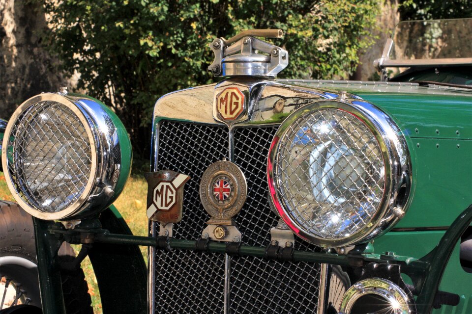 Vintage antique spotlight