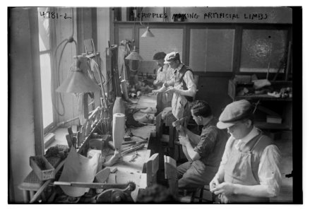 Cripples making artificial limbs LCCN2014708155