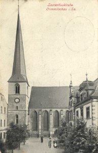 Crimmitschau, Sachsen - Laurentiuskirche (Zeno Ansichtskarten)