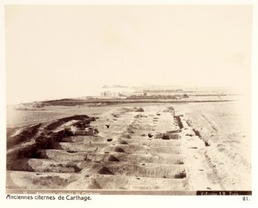 De gamla cisternerna i Karthago, Tunisien - Hallwylska museet - 107950 photo