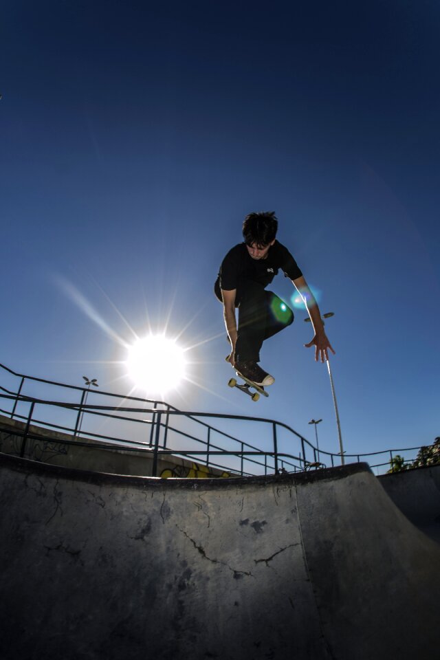 Skateboard extreme sport florianopolis