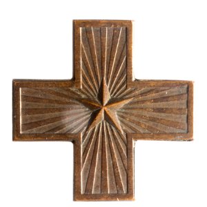 Croce al merito di Guerra, retro