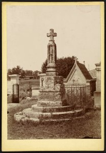 Croix de cimetière de Saint-Vivien-de-Blaye - J-A Brutails - Université Bordeaux Montaigne - 0281