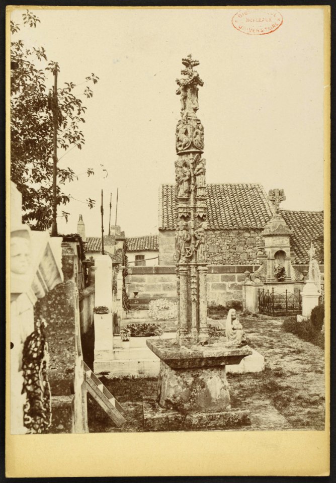 Croix de cimetière de Saillans - J-A Brutails - Université Bordeaux Montaigne - 0594