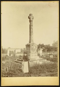 Croix de cimetière de Saint-Pey-D'Armens - J-A Brutails - Université Bordeaux Montaigne - 0593