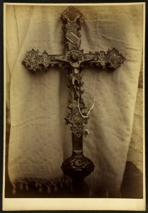 Croix processionnelle de Rigarda - J-A Brutails - Université Bordeaux Montaigne - 2317 photo